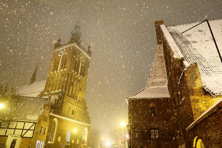 Зима в Гданьске
