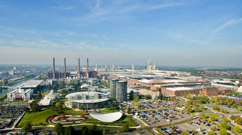 Панорама Вольфсбурга