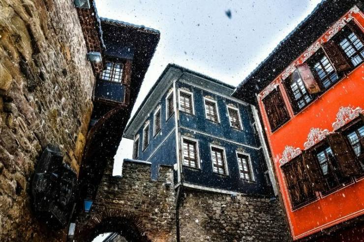 Снег в Пловдиве