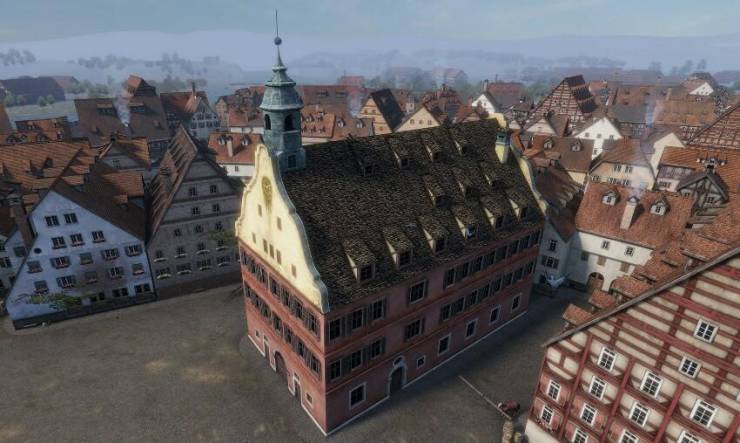 Средневековая модель города