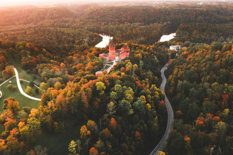 Латвия. Леса Сигулды