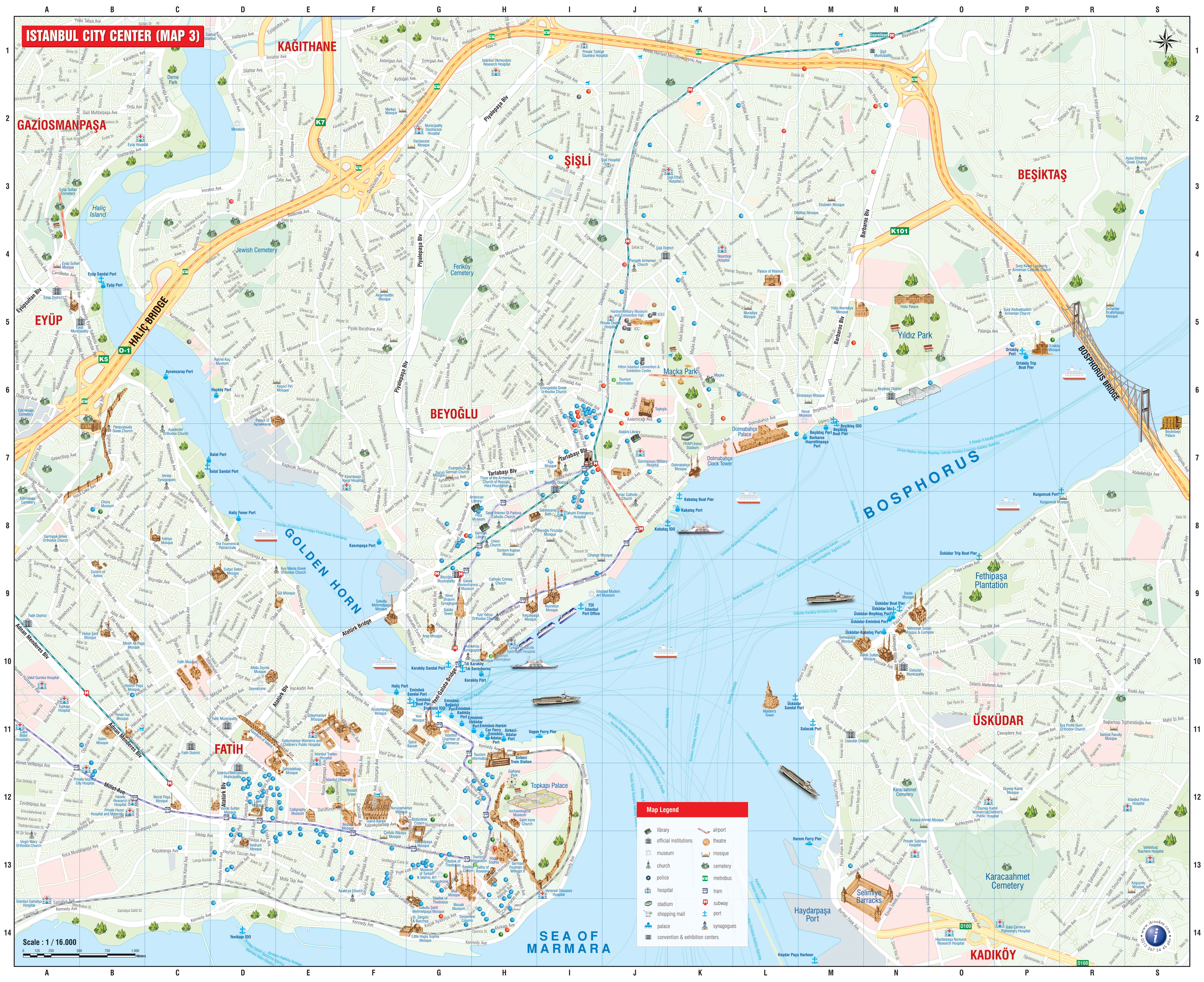 Центр стамбула на карте. Стамбул на карте. Карта центра Стамбула с достопримечательностями. Туристическая карта Стамбула с метро. Достопримечательности Стамбула на карте.