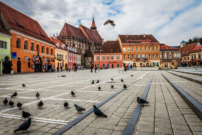 Город брашов румыния фото