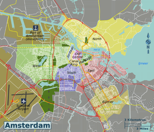 Районы Амстердама