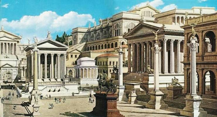 Реконструкция Римского форума