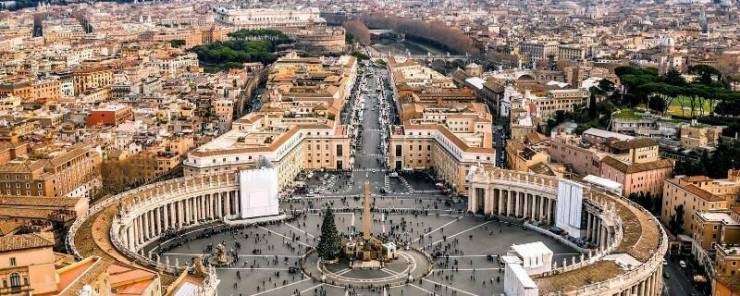 Площадь св. Петра - Ватикан