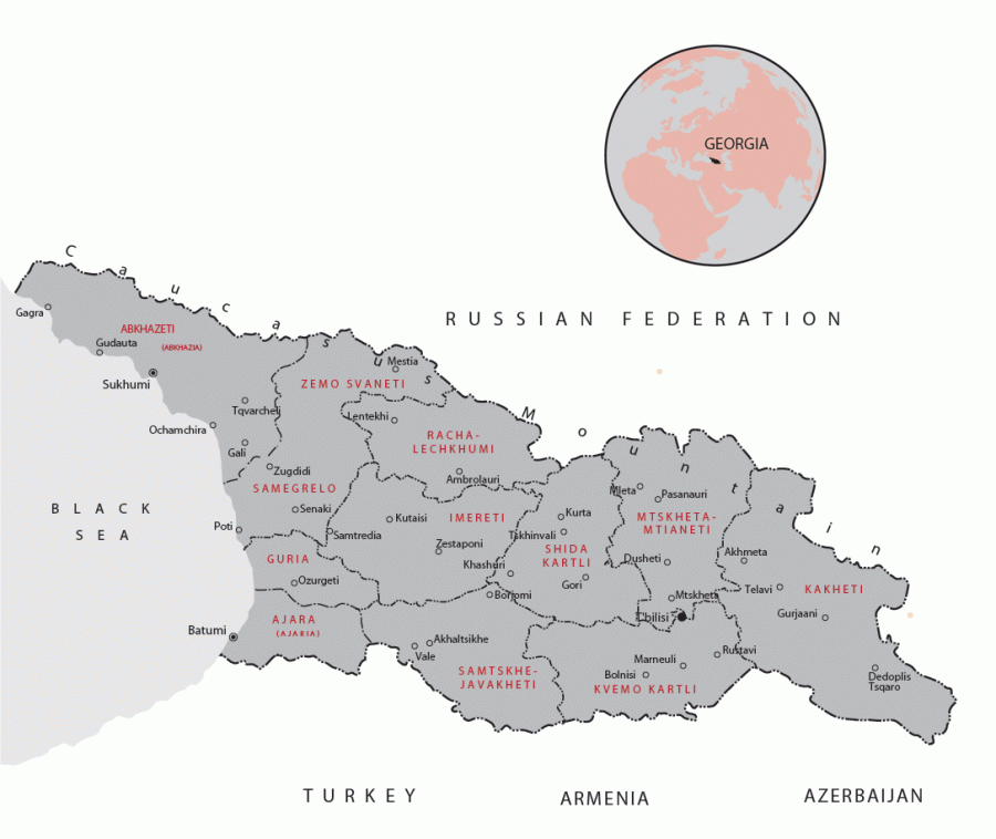Административное деление Грузии