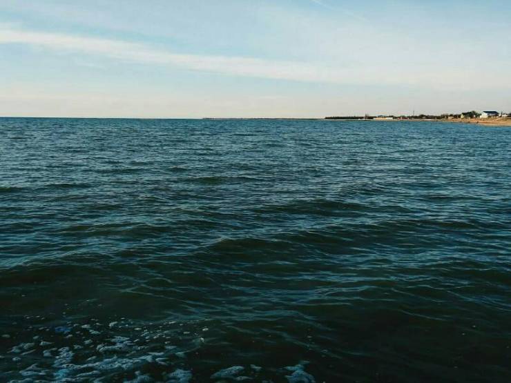Вид с набережной Приморско-Ахтарска на море. Фото - @alexandr7806