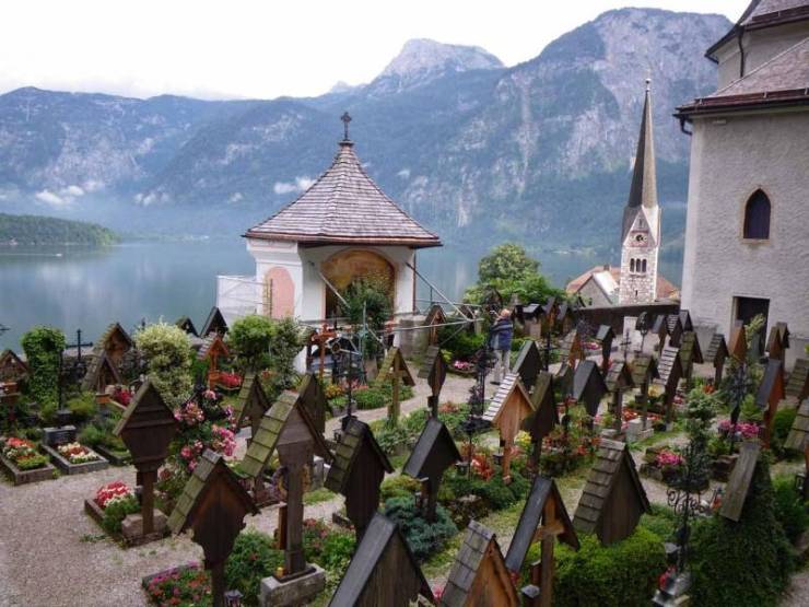 Небольшое кладбище в Гальштате