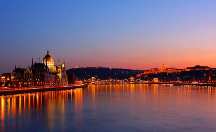 Будапешт - панорама Буды