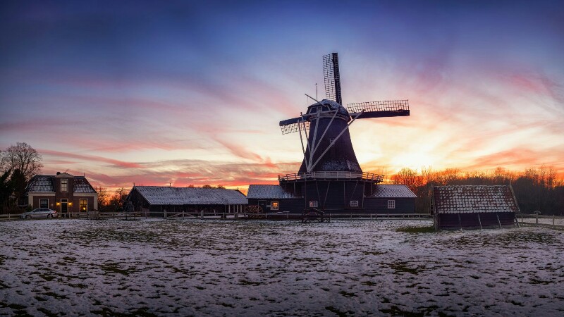 Зима в Нидерландах