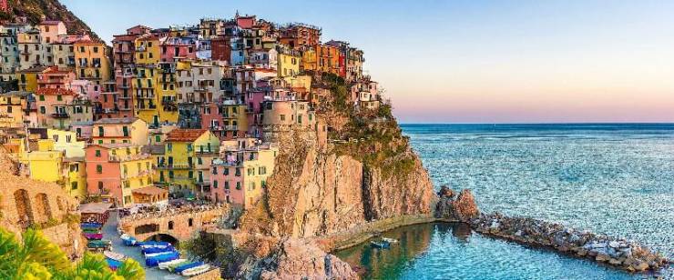 Итальянский городок у моря