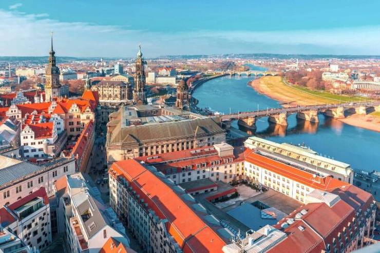 Панорама Дрездена 