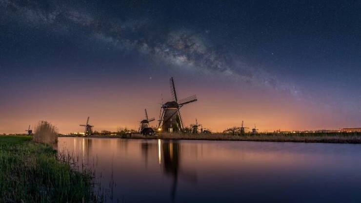 Ветряные мельницы - символ Нидерландов