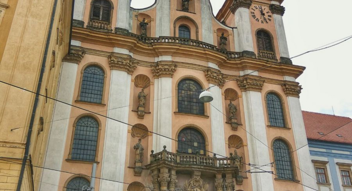 Фото 25. Костел Марии Снежной - один из самых красивых храмов в стиле барокко в Оломоуце