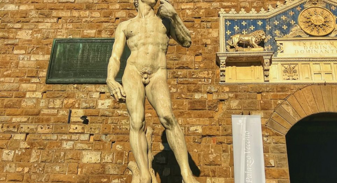 Легендарный Давид Микеланджело, правда всего лишь копия