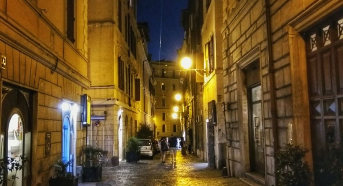Ночные улицы Рима