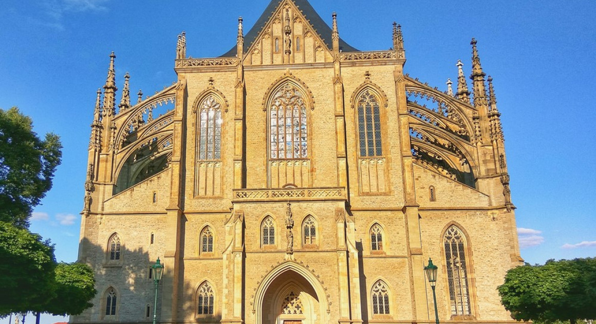 Собор св. Варвары - один их самых красивых храмов Чехии, внесенный в список ЮНЕСКО