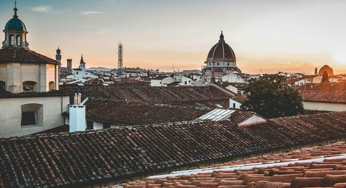Флорентийские крыши. Фото @lore2984