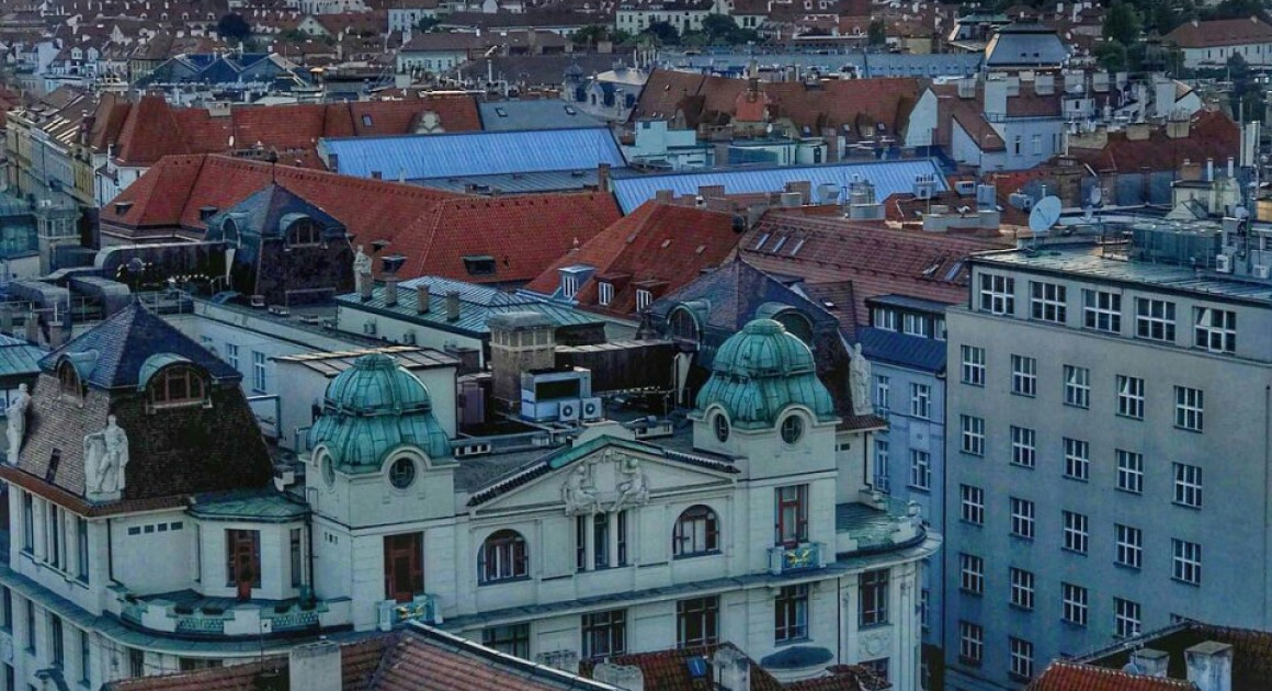 Панорама Праги. Автор фото - @a_meletov