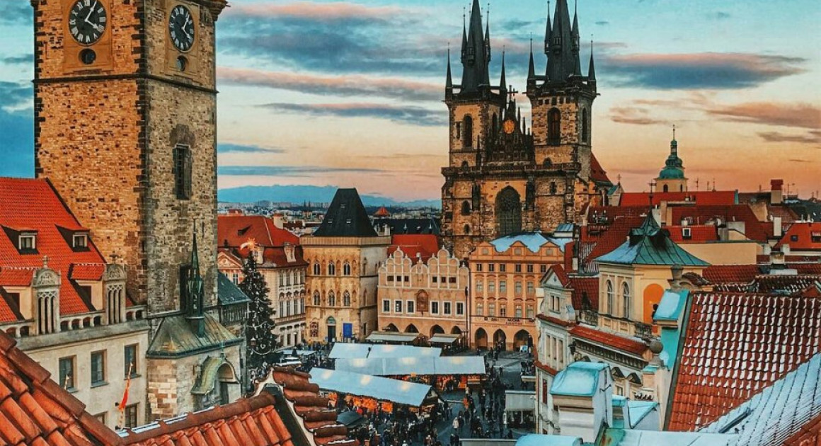 Старе Место - исторический район Праги. Автор фото - vetrana. Это один из лучших профилей о Праге.
