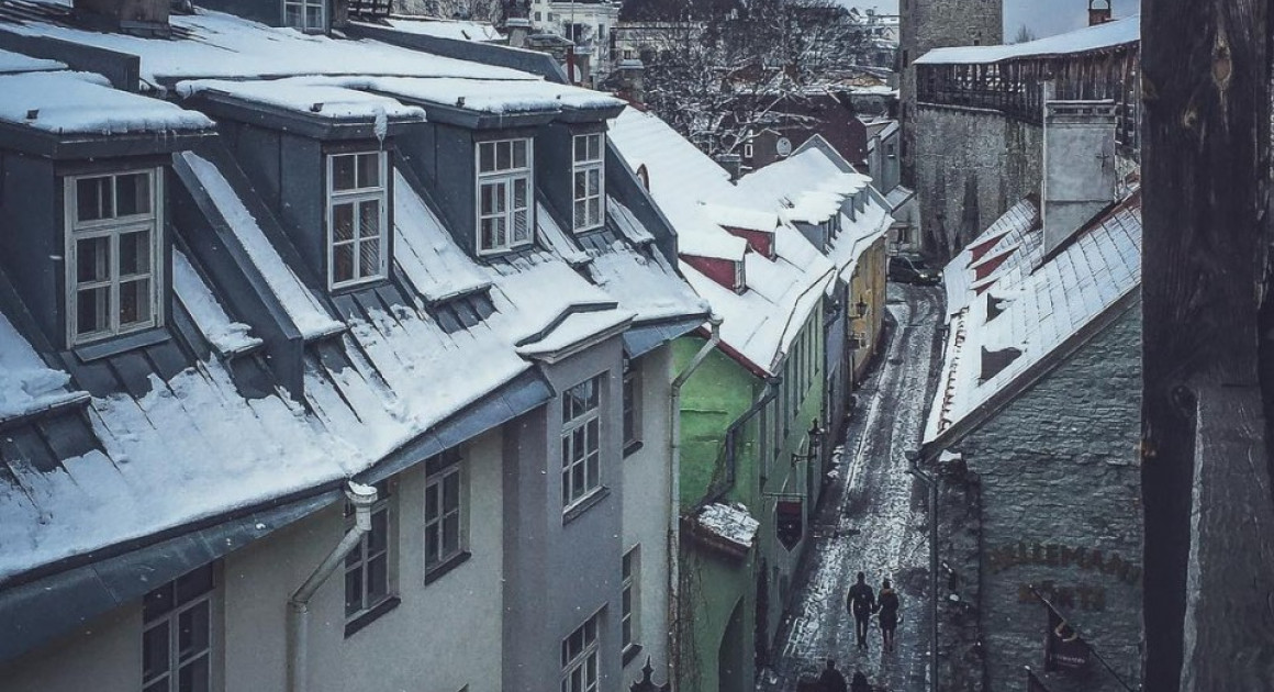 Зима в Таллине. Фото @flawlessfocusltd
