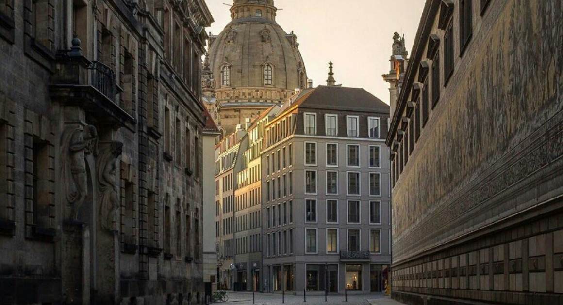 Утро. Дрезден. Фото - @magictiron 