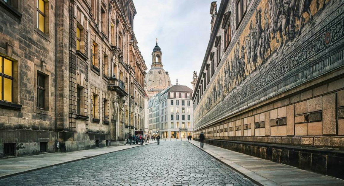 Улицы Дрездена. Фото - @soebart