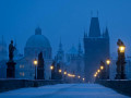 Зима в Праге. Автор фото - @vojtaherout