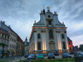Необычный для Польши храм в стиле барокко (Святого Имени Иисуса)