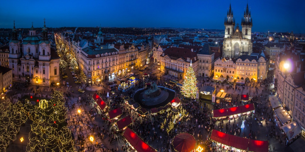 Рождественские фото из разных городов Европы - Прага