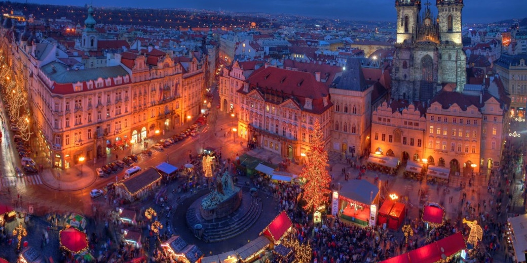 Рождественские фото из разных городов Европы - Прага.