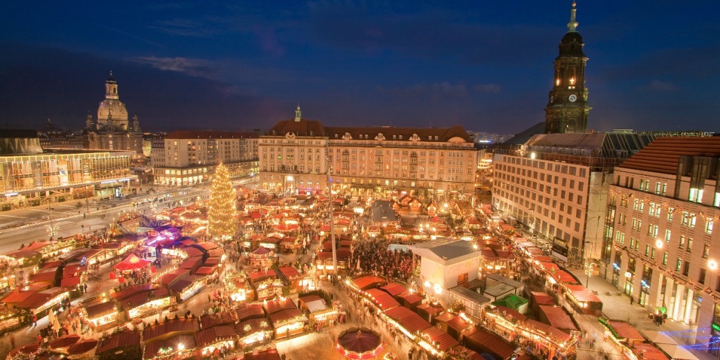 Рождественские фото из разных городов Европы - Дрезден.