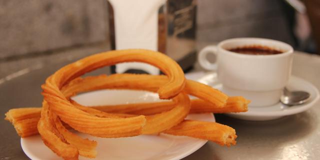 Чуррос в Мадриде