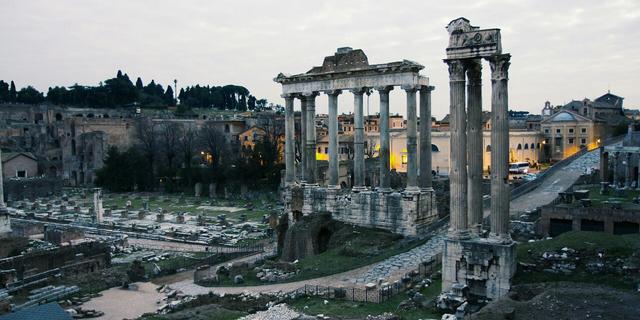 Город Храм Сатурна в Риме