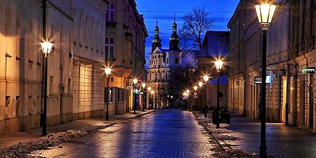 Город Королевская дорога в Кракове