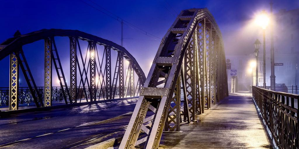 Млинский (Мельничный) мост во Вроцлаве - Mosty Młyńskie