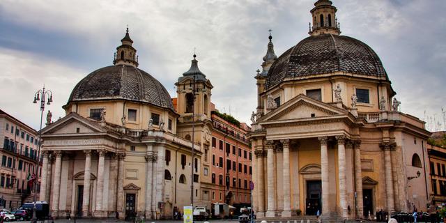 Город Санта-Мария-деи-Мираколи и Санта-Мария-ин-Монтесанто
