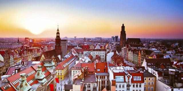 Город Старый город - сердце Вроцлава