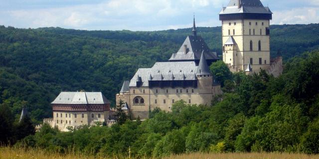 Город Замок Карлштейн