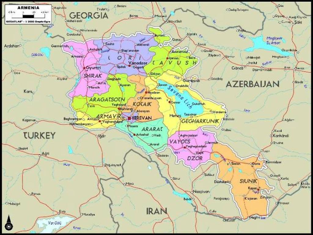 Административное деление Армении
