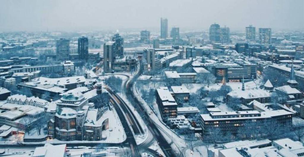 Снег в Эссене