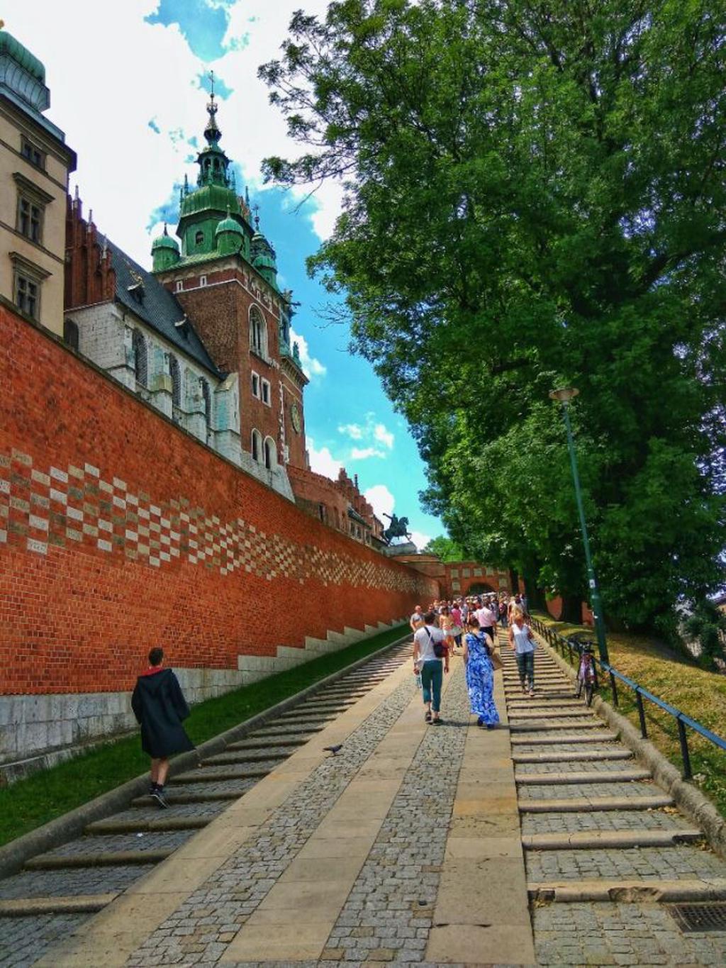 Главный вход в Вавельский замок