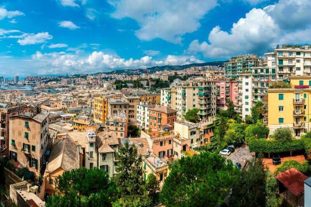 Панорама города