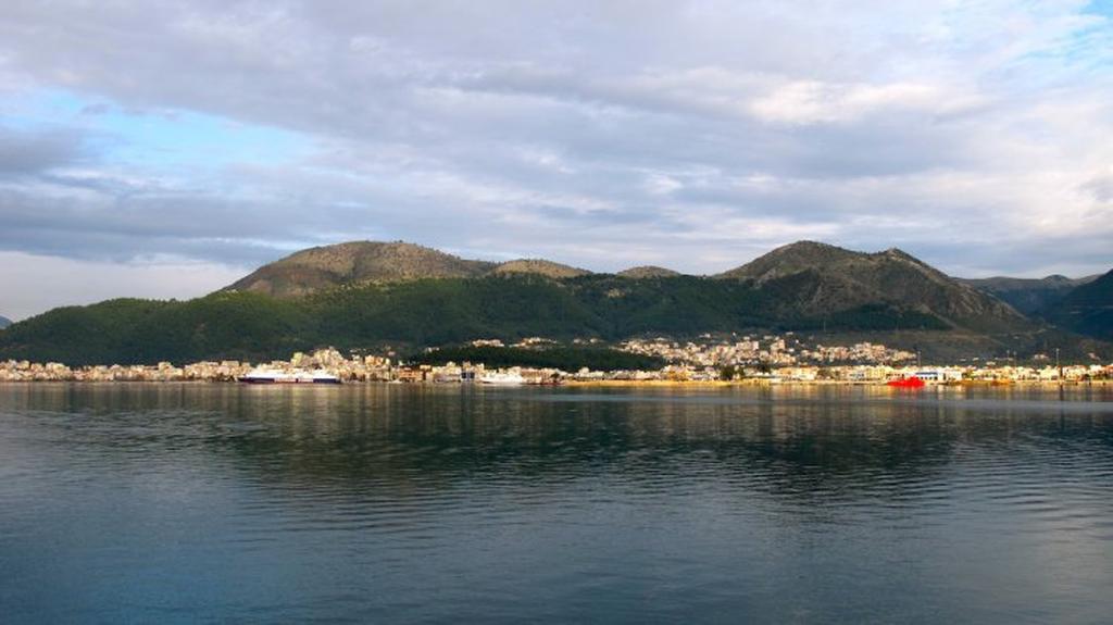 Вид на город с моря