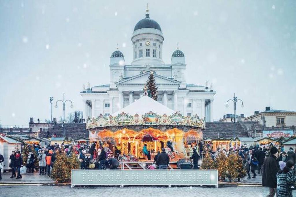 Рыночная площадь в Хельсинки