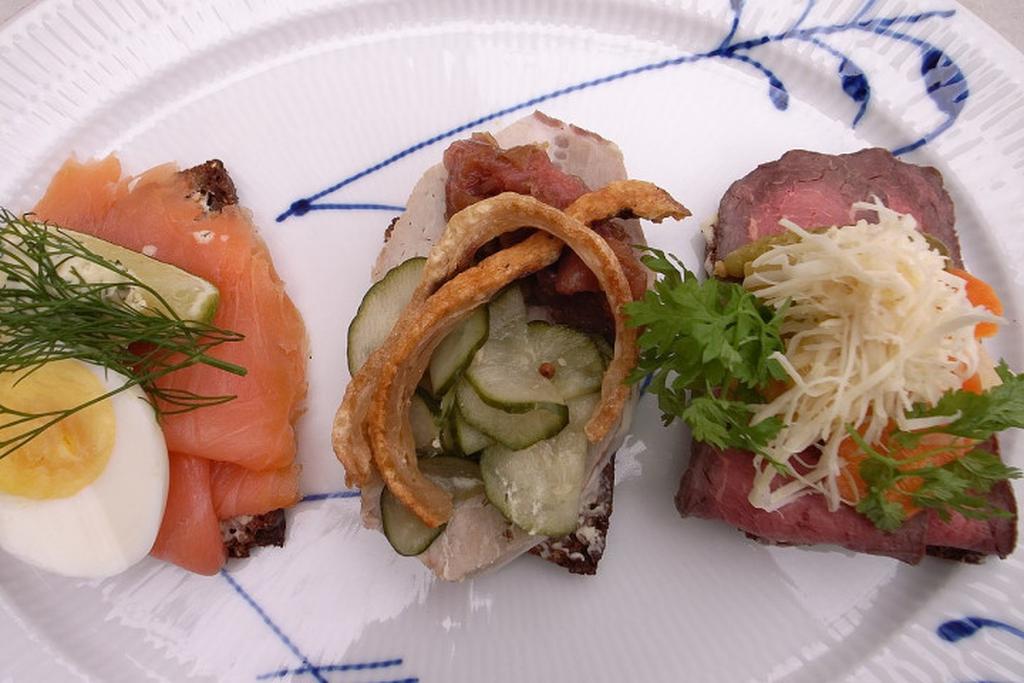 Датские smørrebrød