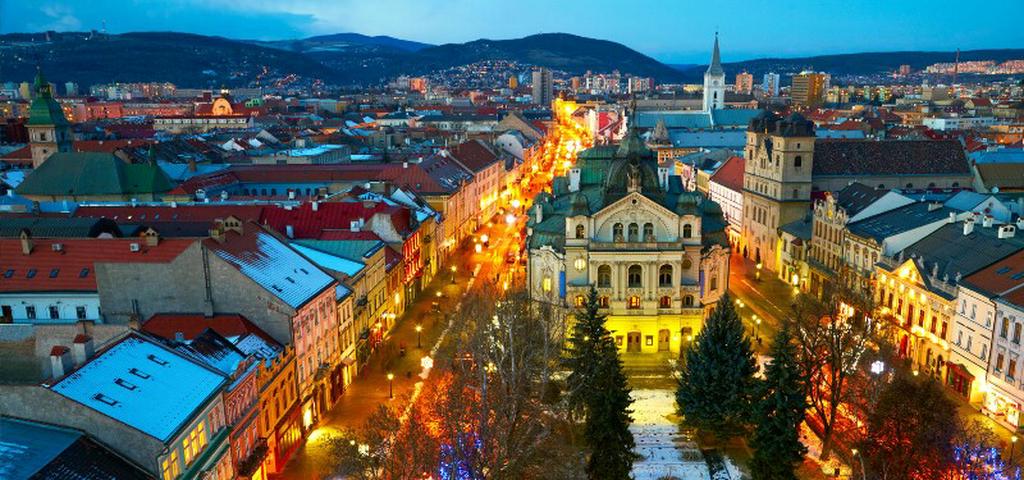 Панорама Кошице