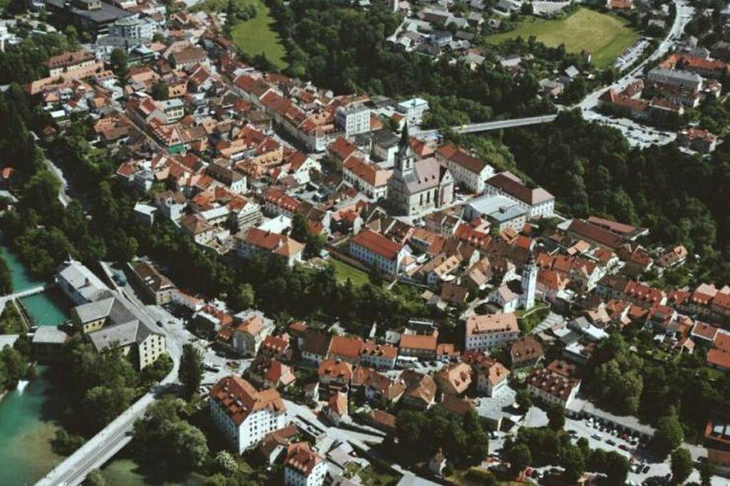 Панорама города Крань