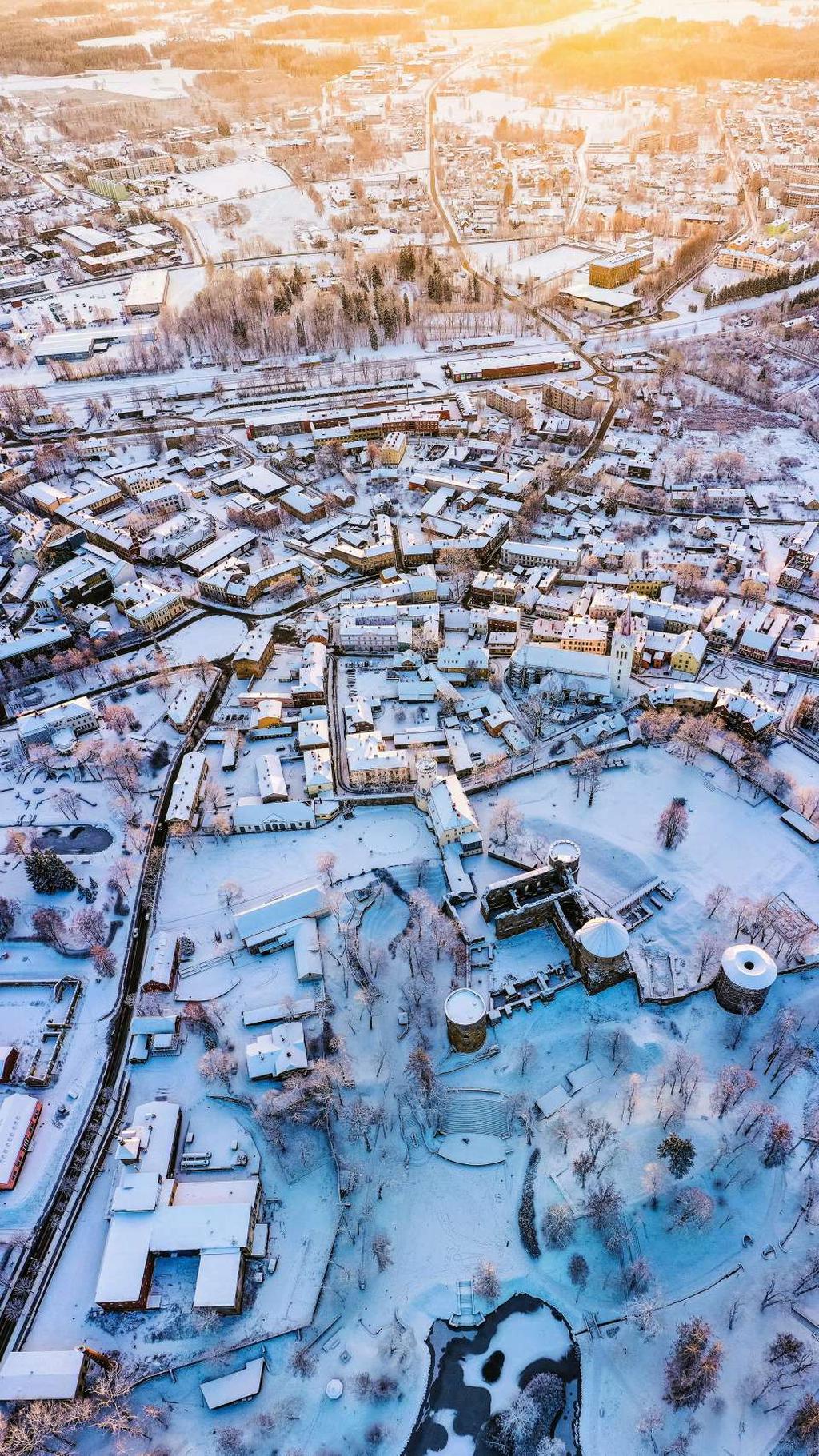 Старинный город Цесис. Латвия